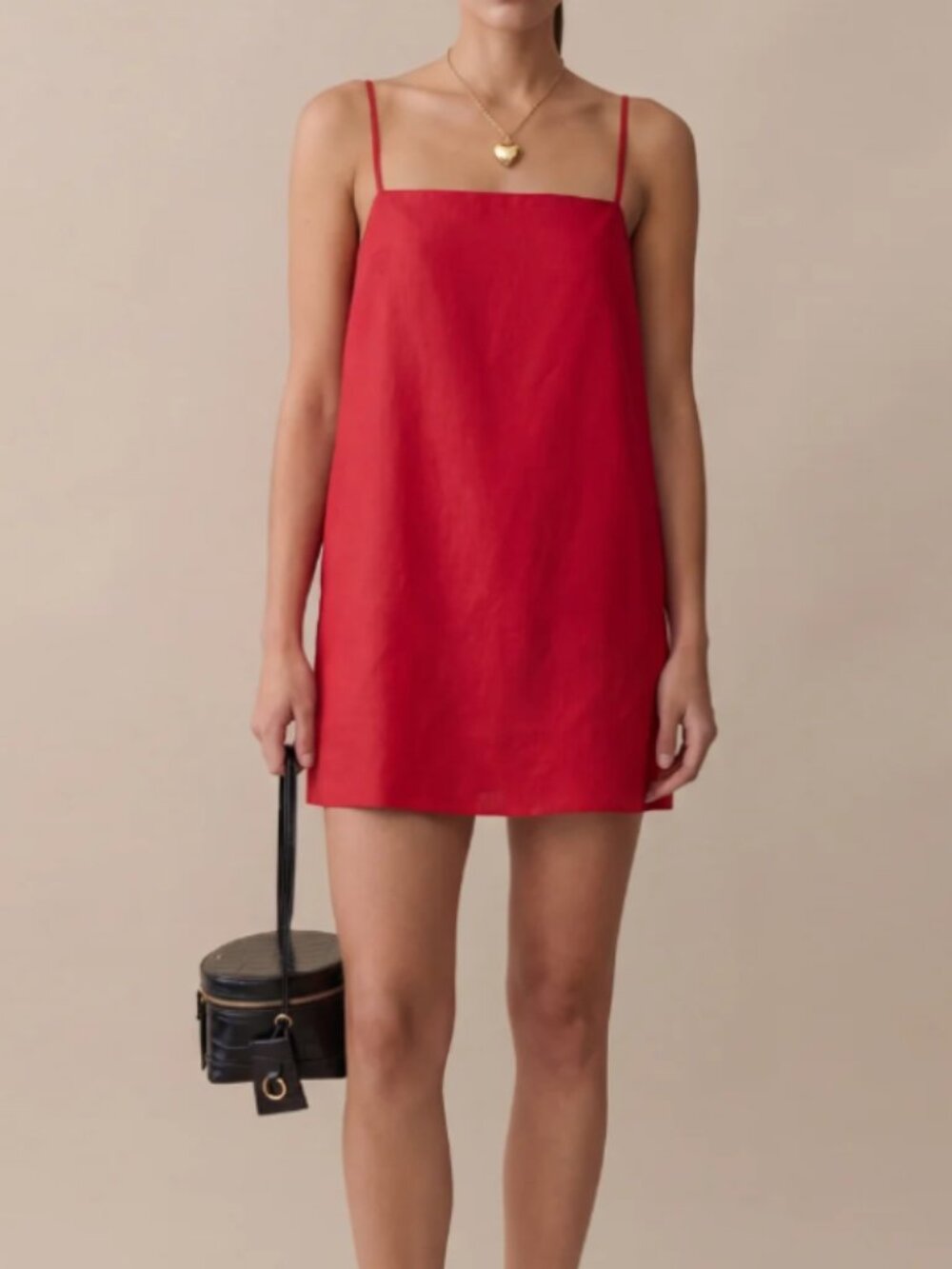 Reformation Aubree Linen Dress